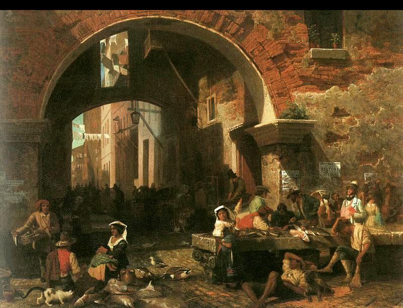 Albert Bierstadt The Arch of Octavius